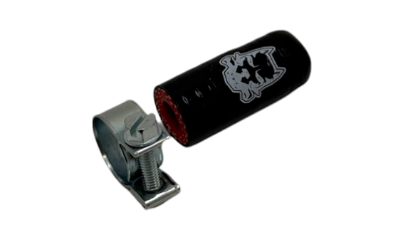 45/64" (18mm) Red High Temperature 3-ply Reinforced Silicone