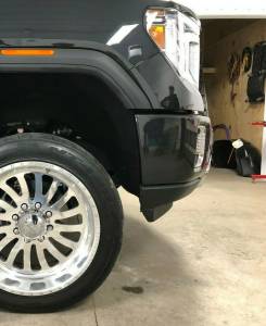 Black Pearl Fabrication LLC - 3/4" Front Bumper Spacer Kit for GM 2020-2025 2500/3500HD