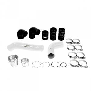 HSP Diesel - HSP Diesel Intercooler Bundle Kit For 2011-2022 Ford Powerstroke F250/350 6.7L-Polar White - HSP-P-492-HSP-W