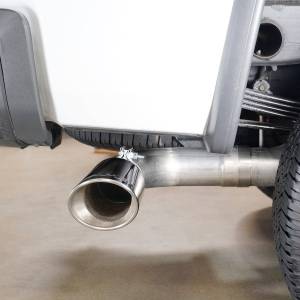 PPE Diesel - PPE Power Exhaust Tip SS 4" ID w/ 4" pipe 2014-2019 GM 6.6L Duramax  - Polished - 117020100