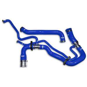 PPE Diesel - PPE Power Coolant Hose Kit - GM 6.6L Duramax 2011-2016 LML - Blue - 119022300