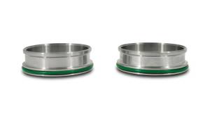 Vibrant Performance - Vibrant Performance Stainless Steel Weld Ferrules w/O-Rings For 4in. O.D. Tubing Sold In Pairs - 12558