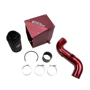 Wehrli Custom Fabrication - Wehrli Custom Fabrication 2011-2016 LML Duramax 4" Intake Kit with Air Box - WCF100194