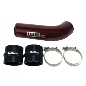 Wehrli Custom Fabrication - Wehrli Custom Fabrication 2017-2019 L5P Duramax 4" Intake Resonator Pipe - WCF100709