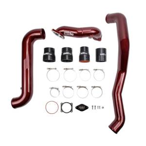 Wehrli Custom Fabrication - Wehrli Custom Fabrication 2011-2016 LML Duramax High Flow Intercooler Pipe Kit - WCF100409