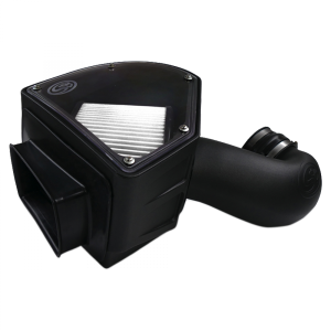 S&B Filters - Cold Air Intake For 94-02 Dodge Ram 2500 3500 5.9L Cummins Dry Extendable White S&B