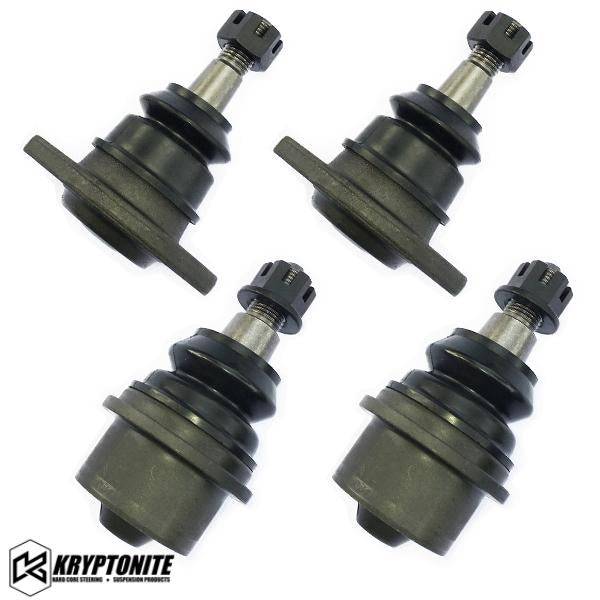 KRYPTONITE - KRYPTONITE UPPER AND LOWER BALL JOINT PACKAGE DEAL (FOR AFTERMARKET CONTROL ARMS) 2011-2023