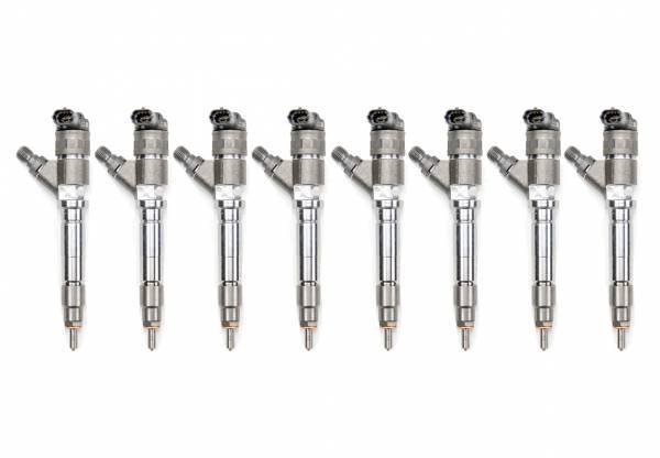 Bosch - 2006-2007 Duramax LBZ Fuel Injectors – Bosch ® OEM Remanufactured - Set of 8