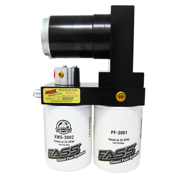 FASS Fuel Systems - FASS TSF17165G Titanium Signature Series Diesel Fuel System 165GPH@10PSI Ford Powerstroke 6.7L 2011-2016 - TSF17165G