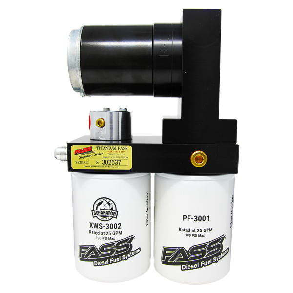 FASS Fuel Systems - FASS Titanium Signature Series Diesel Fuel System 100GPH GM Duramax 6.6L 2015-2016 - TSC12100G