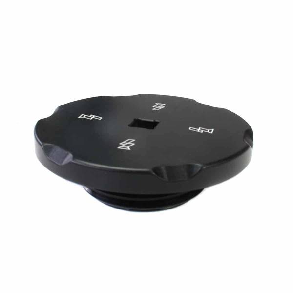 Industrial Injection - Industrial Injection Dodge Front CP3 Access Cover For Cummins Billet Black Anodized - 24FC05