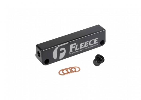 Fleece Performance - Fleece Performance 2010-2018 4th Gen Dodge/Cummins Fuel Filter Delete - FPE-FFD-RO-4G
