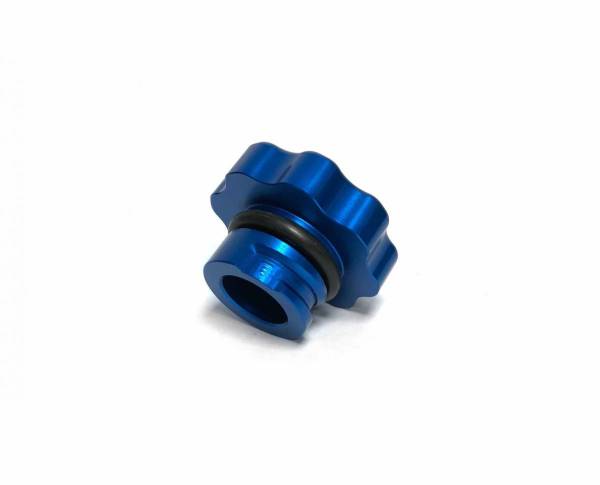 Fleece Performance - Fleece Performance 2001-2016 Duramax Oil Cap Blue - FPE-DMAX-OC-BLU