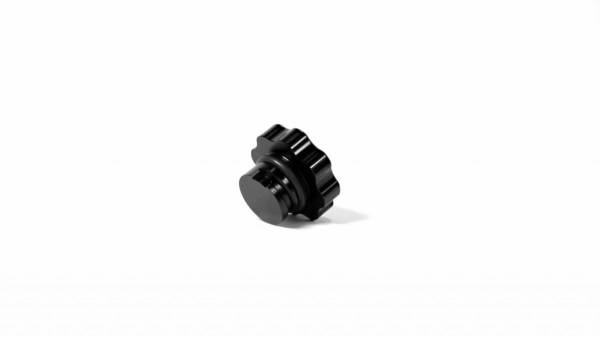 Fleece Performance - Fleece Performance 2001-2016 Duramax Oil Cap Black - FPE-DMAX-OC-BLK