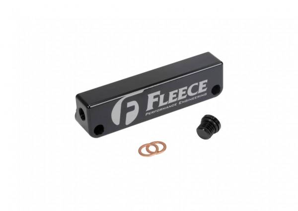 Fleece Performance - Fleece Performance Fuel Filter Delete 2019-Present 5th Gen Dodge Ram with Cummins - FPE-FFD-RO-5G