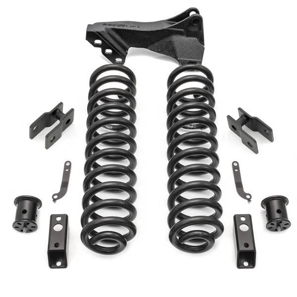 ReadyLift - ReadyLift Coil Spring Leveling Kit 2.5 in. Front Lift Front Shock Extensions Incl. Track Bar Bracket - 46-20252