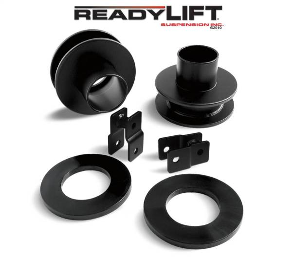ReadyLift - ReadyLift Front Leveling Kit 2.5 in. Lift w/Coil Spring Spacer/Sound Isolators/Shock Extensions Allows Up To 37 in. Tire - 66-2095