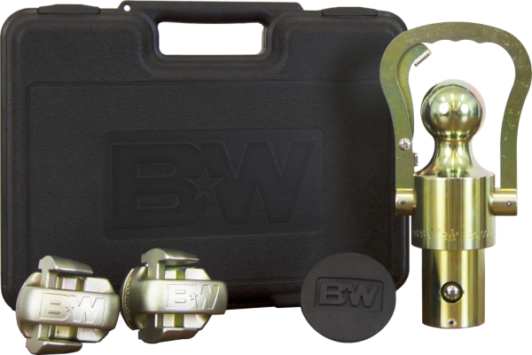 B&W Trailer Hitches - B&W Trailer Hitches Gooseneck Trailer Hitch Ball OEM Ball and Safety Chain Kit for GM/Ford/Nissan - GNXA2061