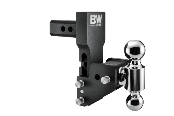 B&W Trailer Hitches - B&W Trailer Hitches 2 in Model 9 Blk T&S Dual Ball for Multi-Pro Tailgate - TS10065BMP