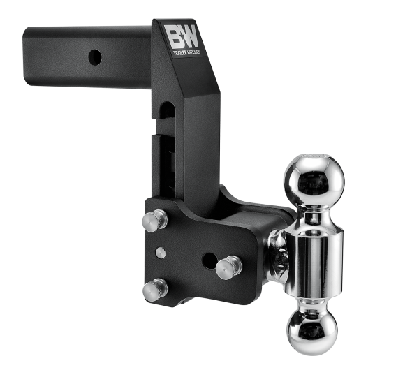 B&W Trailer Hitches - B&W Trailer Hitches 2.5 Model 10 Blk T&S Dual Ball for Multi-Pro Tailgate - TS20066BMP