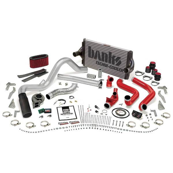 Banks Power - Banks Power 95.5-97 Ford 7.3L Man PowerPack System - SS Single Exhaust w/ Black Tip