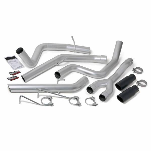 Banks Power - Banks Power 14-15 Dodge Ram 1500 3.0L Diesel Monster Exhaust System - SS Dual Exhaust w/ Black Tips
