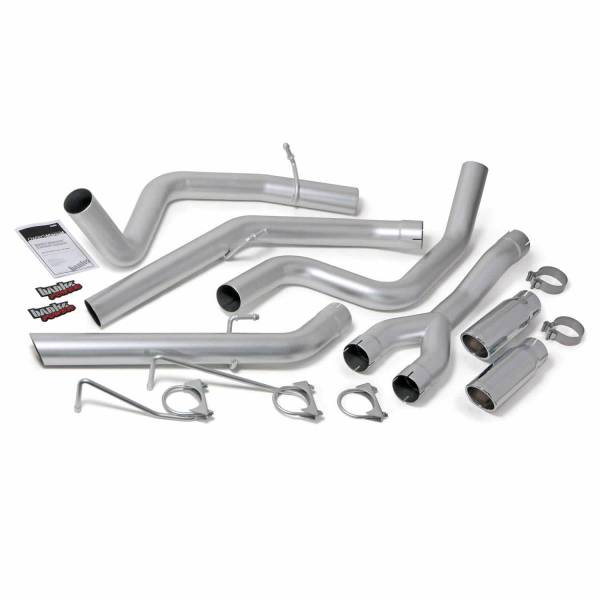 Banks Power - Banks Power 14-15 Dodge Ram 1500 3.0L Diesel Monster Exhaust System - SS Dual Exhaust w/ Chrome Tips