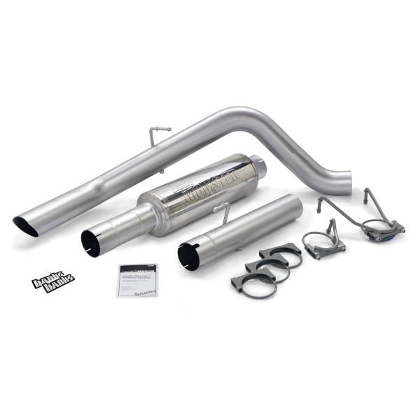 Banks Power - Banks Power 03-04 Dodge 5.9L w/4in Catted Outlet Monster Sport Exhaust System