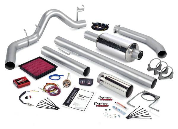 Banks Power - Banks Power 98 Dodge 5.9L Std Cab Stinger System - SS Single Exhaust w/ Chrome Tip