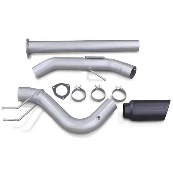 Banks Power - Banks Power 17-19 Ford 6.7L F250-350-450 4in Monster Exhaust System - Single Exit w/ Black Tip