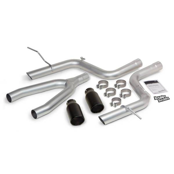 Banks Power - Banks Power 14 Jeep Grand Cherokee 3.0L Diesel Monster Exhaust Sys - SS Single Exhaust w/ Black Tip