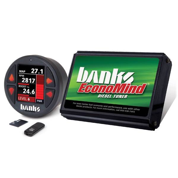 Banks Power - Banks Power 01-04 Chevy/GMC 2500/3500 6.6L LB7 Economind Diesel Tuner w/ Banks iDash-1.8 DataMonster