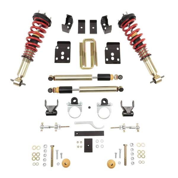 Belltech - Belltech Complete Kit Inc. Damping/Height Adjustable Front Coilovers - 1000SPAC