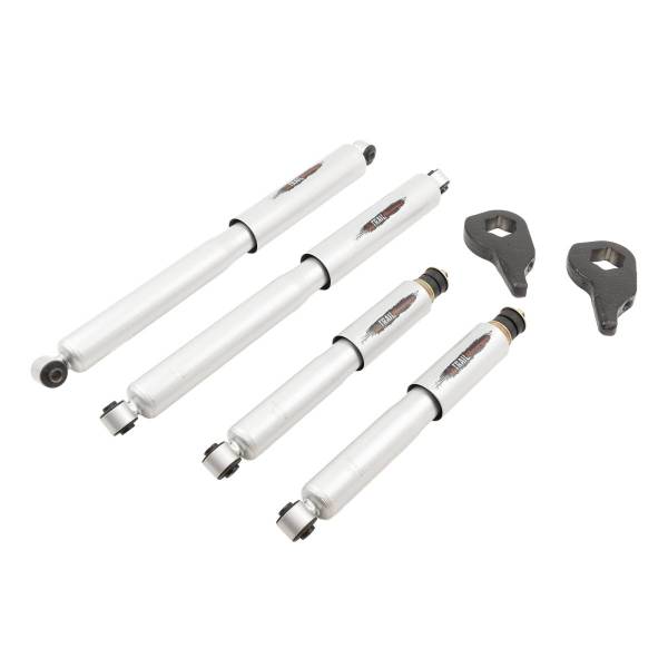 Belltech - Belltech 1-3" Adjustable Torsion Bar Key Inc. Front and Rear Trail Performance Shocks - 1026SP