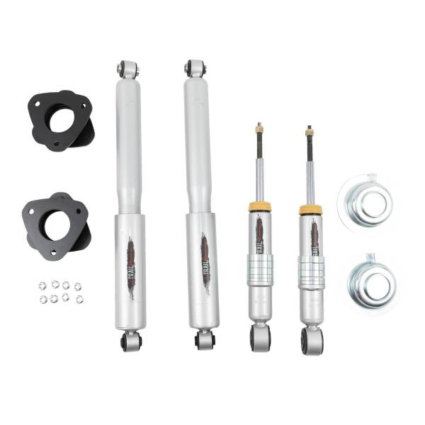 Belltech - Belltech 2" Strut Spacer Inc. Front and Rear Trail Performance Struts/Shocks - 1029SP