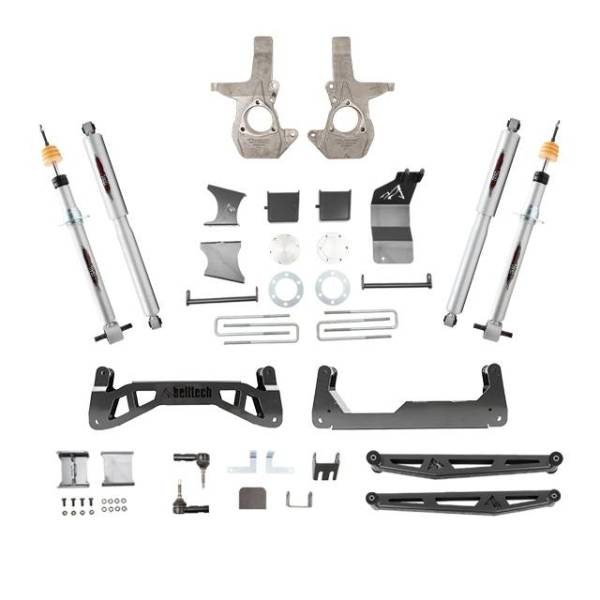 Belltech - Belltech 7-9" Lift Kit Inc. Front and Rear Trail Performance Struts/Shocks - 150201TP