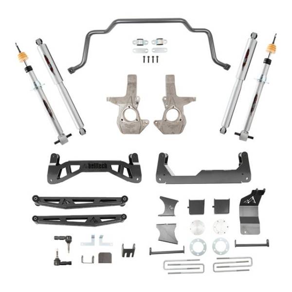 Belltech - Belltech 7-9" Lift Kit Inc. Front and Rear Trail Performance Struts/Shocks - 150201TPS