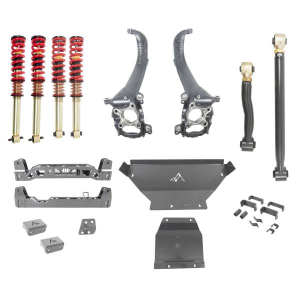 Belltech - Belltech 4-7.5" Lift Kit Inc. Front and Rear Trail Performance Coilovers - 152600TPC