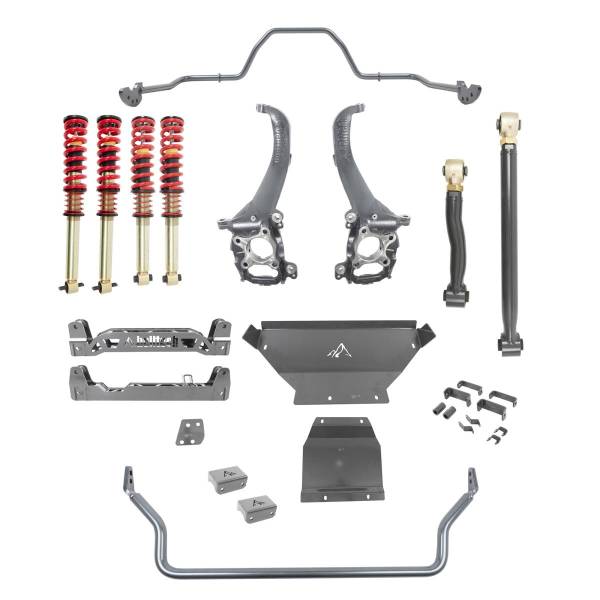 Belltech - Belltech 4-7.5" Lift Kit Inc. Front and Rear Trail Performance Coilovers - 152602HK