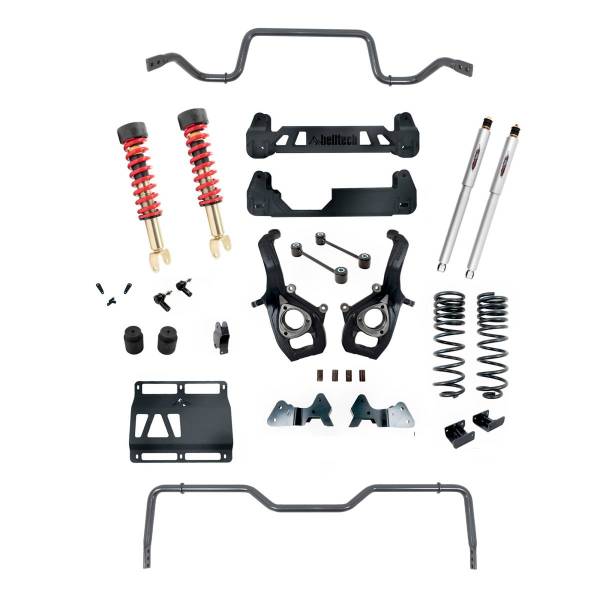 Belltech - Belltech 6-9" Lift Kit Inc. Front and Rear Trail Performance Coilovers/Shocks - 153713HK
