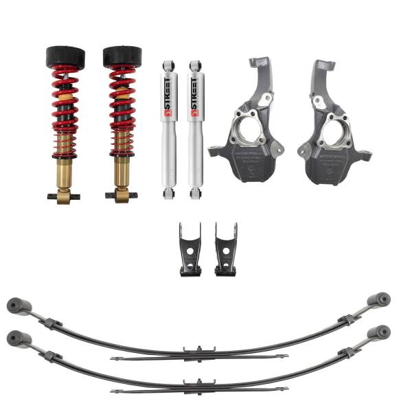 Belltech - Belltech Complete Kit Inc. Front and Rear Height Adjustable Coilovers - 350345SPC