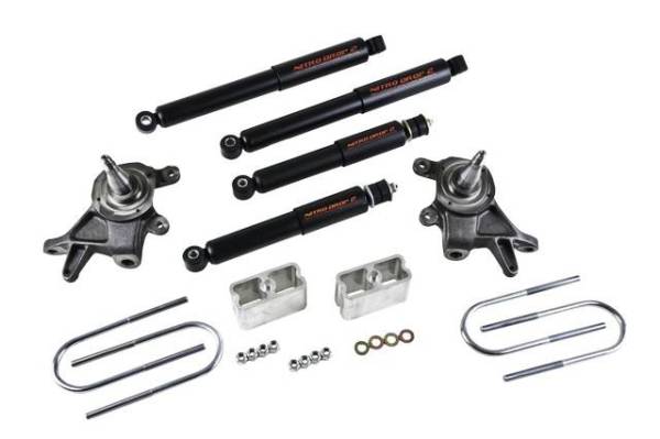 Belltech - Belltech Front And Rear Complete Kit W/ Nitro Drop 2 Shocks - 439ND