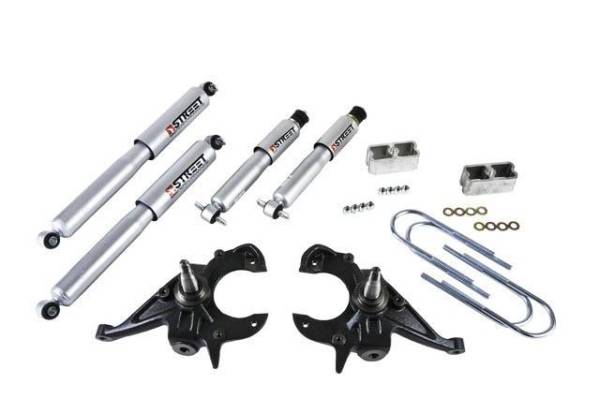 Belltech - Belltech Front And Rear Complete Kit W/ Street Performance Shocks - 612SP