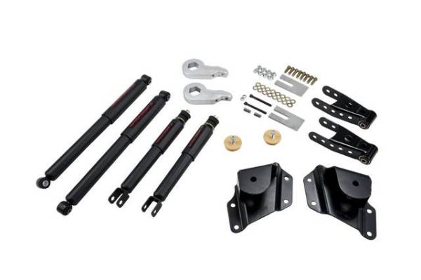 Belltech - Belltech Front And Rear Complete Kit W/ Nitro Drop 2 Shocks - 654ND