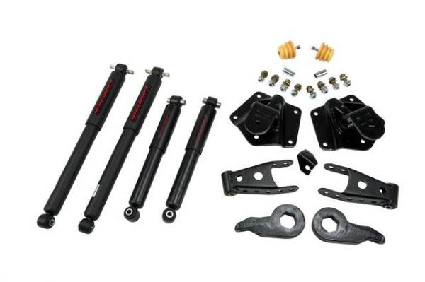 Belltech - Belltech Front And Rear Complete Kit W/ Nitro Drop 2 Shocks - 763ND