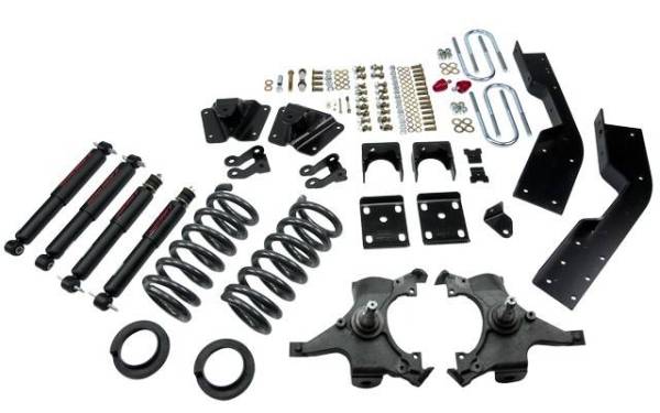 Belltech - Belltech Front And Rear Complete Kit W/ Nitro Drop 2 Shocks - 784ND