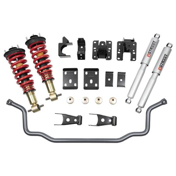 Belltech - Belltech Complete Kit Inc. Height Adjustable Front Coilovers & Front Sway Bar - 987HK