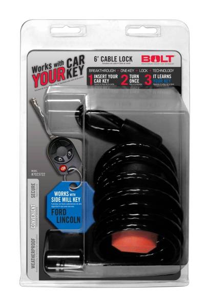 Bolt - BOLT 6FT. CABLE LOCK FORD SIDE CUT - 7023722