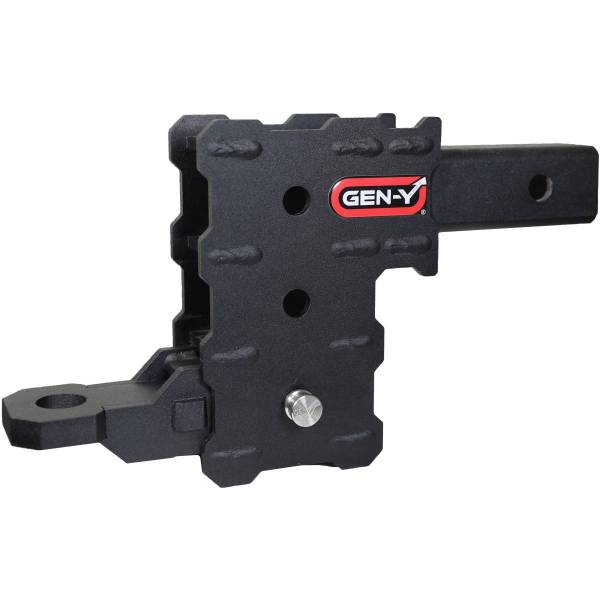 GEN-Y Hitch - GEN-Y Hitch PHANTOM 2 Hollow Shank 4.5 Drop 5k Tow .5K TW with Mount & Pin And Clip 5000lb Towing - GH-102358