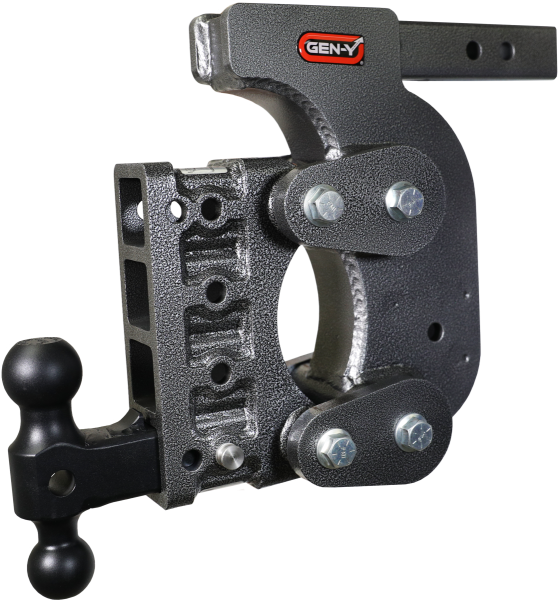 GEN-Y Hitch - GEN-Y Hitch The BOSS TORSION-FLEX 2" Shank 12.5" Drop 1.7K TW 16K Hitch Dual-Ball Stabilizer - GH-1414
